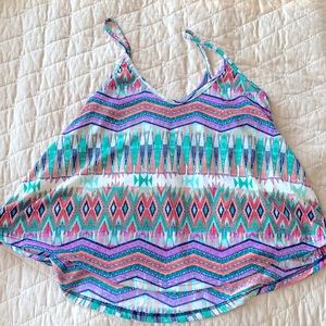 Lush Bohemian crop top